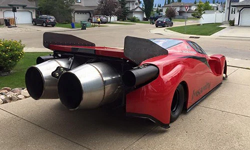 “Hàng khủng” Insanity sử dụng động cơ phản lực Roll-Royce 