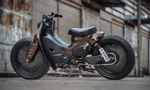 Xe máy Honda Super Cub độ Street Tracker tuyệt đẹp