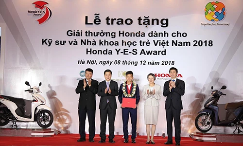 Giải Honda Y-E-S cho kỹ sư, nhà khoa học trẻ Việt Nam 2018