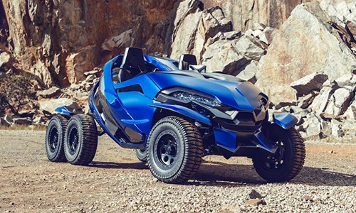 "Soi" xế địa hình 6 bánh Ferox Azaris động cơ BMW R1200