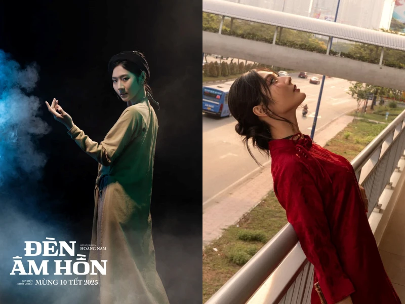Vẻ đẹp ma mị của nữ chính trong phim Đèn Âm Hồn
