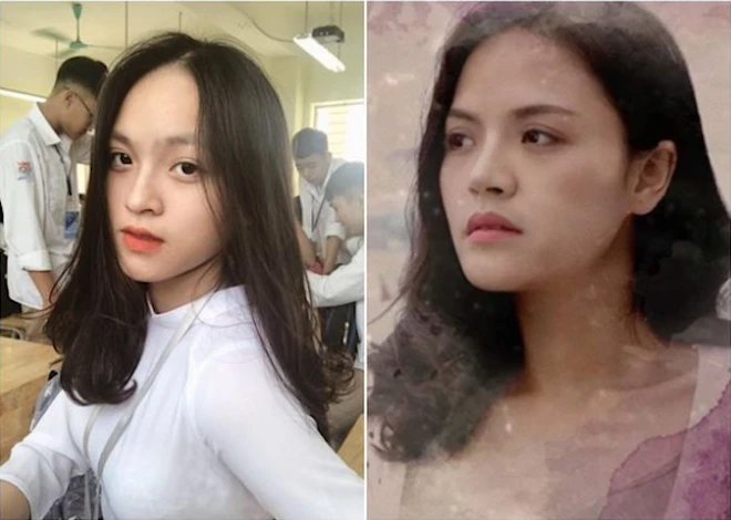 Giống “chị Huệ” trong Về Nhà Đi Con, nữ sinh 10X Hà thành bỗng nổi như cồn