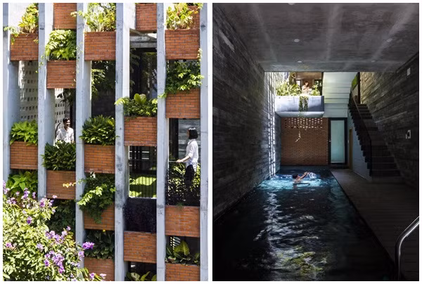 Nhà Đà Nẵng xanh mát như một khu nghỉ dưỡng thu nhỏ