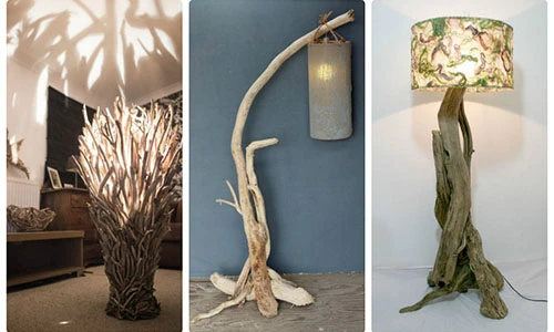 10 mẫu đèn sàn bằng gỗ cho phòng khách siêu ấn tượng