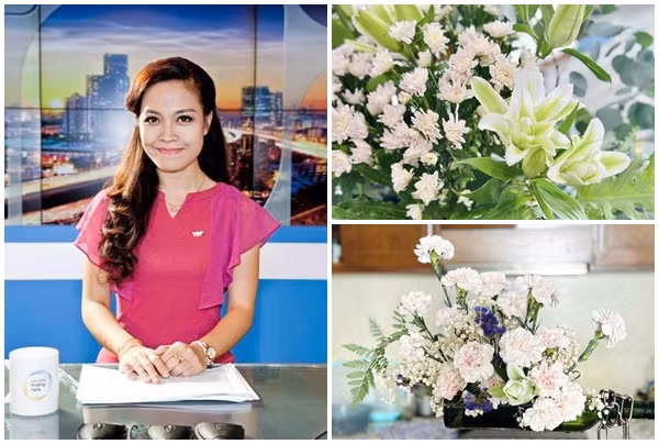 Mê mẩn không gian sống rực rỡ sắc hoa của BTV Hoàng Trang 