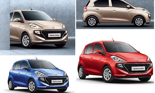 Xe siêu rẻ Hyundai Santro hơn 100 triệu, rẻ hơn cả Grand i10