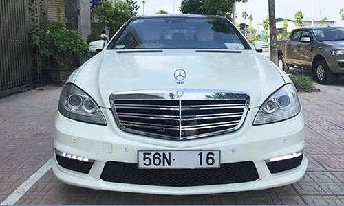 Chi tiết xe sang Mercedes S550 bán chỉ 980 triệu ở Hà Nội