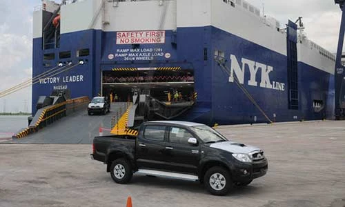 Xe ôtô nhập nguyên chiếc về Việt Nam bất ngờ tăng mạnh