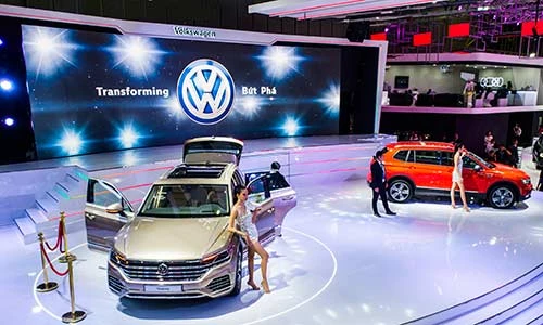 Ngắm dàn xe sang "bình dân" của Volkswagen tại VMS 2018