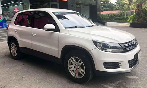 Cận cảnh Volkwagen Tiguan giá chỉ hơn 600 triệu tại Hà Nội
