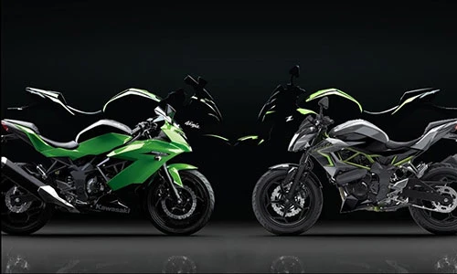 Bộ đôi xe môtô giá rẻ Kawasaki Ninja 125 và Z125 trình làng