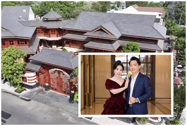 Choáng ngợp biệt phủ toàn gỗ quý của đại gia thẩm mỹ Mailisa