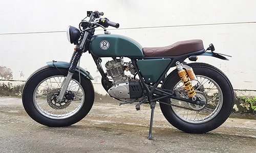 Thợ Sài Gòn độ Suzuki GN125 siêu chất chỉ 30 triệu đồng 