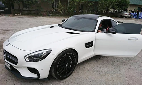 Siêu xe Mercedes-AMG GTS Edition 1 tiền tỷ về Hà Nội 