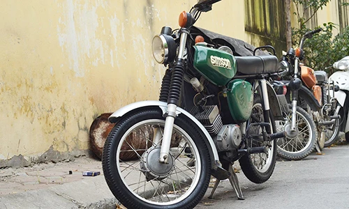 "Xế nổ" thời bao cấp Simson S51 giá 12 triệu tại Hà Nội 