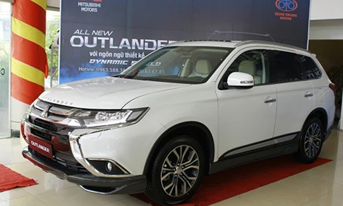 Mitsubishi Outlander sẽ lắp ráp VN “đấu” Honda CR-V
