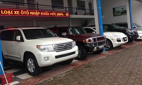 Ôtô cũ nhập khẩu sẽ bị áp hàng loạt thuế từ năm 2018