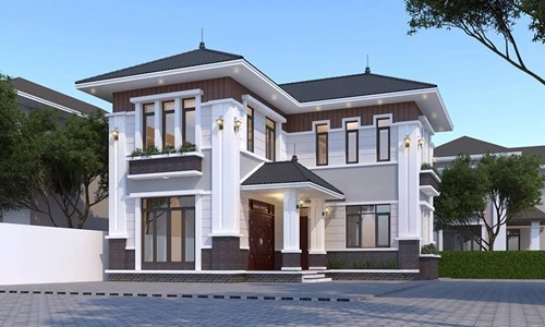 10 mẫu nhà 2 tầng chữ L đẹp đẳng cấp 2019