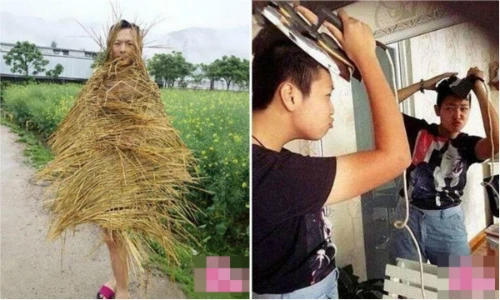 Chết cười với những hình ảnh chỉ có ở người châu Á