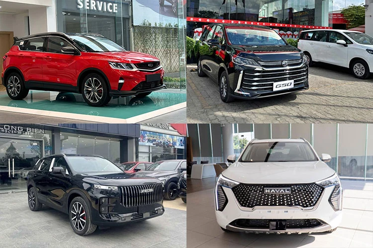 Hàng loạt ôtô Trung Quốc vừa ra mắt Việt Nam đã "đại hạ giá"
