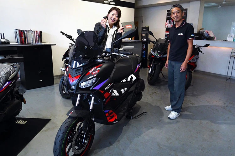 Aprilia SR GT 200 mới từ 106 triệu đồng, thách thức Honda ADV