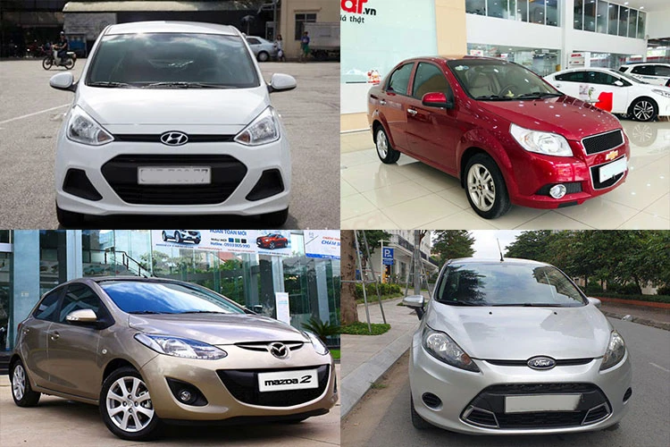 Top ôtô số tự động đời cao chỉ 200 triệu tại Việt Nam