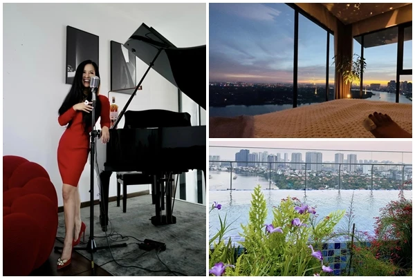 Hé lộ cơ ngơi mới của diva Hồng Nhung tại Sài Gòn 