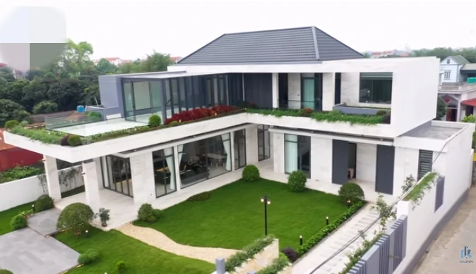 Biệt thự vườn 7 tỷ như resort báo hiếu ba mẹ tại Hưng Yên 