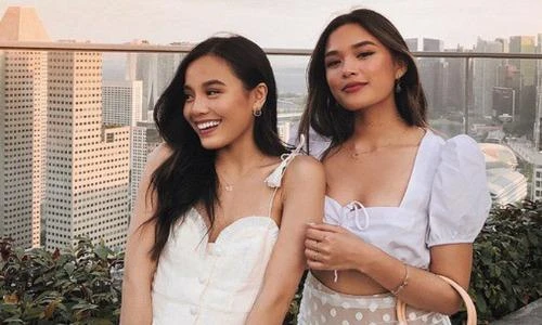 Dân mạng dậy sóng vì cặp chị em gốc Việt vừa xinh, vừa “chanh sả“