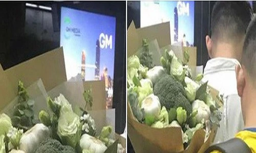Dân mạng phát sốt với trào lưu tặng người yêu hoa súp lơ