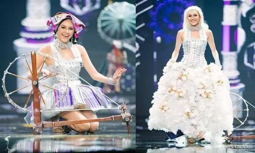 Hãi hùng trước trang phục sáng tạo trong cuộc thi hoa hậu tại Thái Lan 