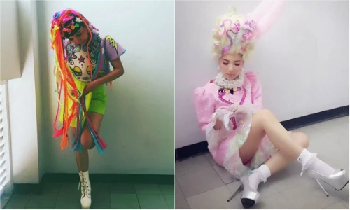 Phong cách thời trang siêu dị của nữ DJ Thái Lan