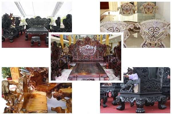 Siêu bàn ghế 27 tỷ của đại gia Thanh Hoá: Thấy gì từ nhà giàu Việt chơi sang?