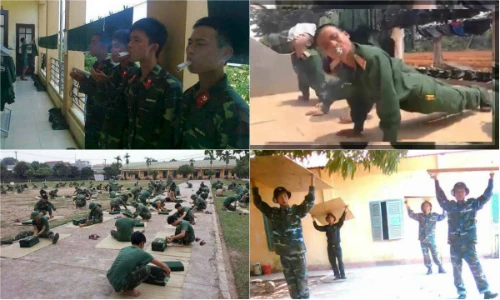 Chết cười với những hình phạt được tân binh kể sau khi nhập ngũ