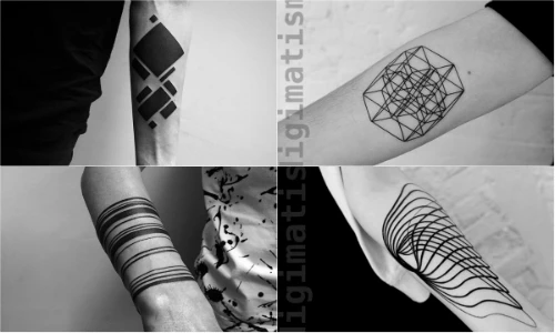 Trào lưu xăm khối hình học cực chất