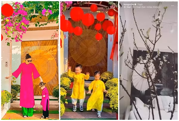  Bên trong biệt thự 30 tỷ lộng lẫy đón Tết của Hồ Ngọc Hà 