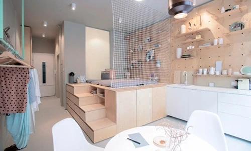 Xiêu lòng trước căn hộ 30m2 rộng thoáng không ngờ