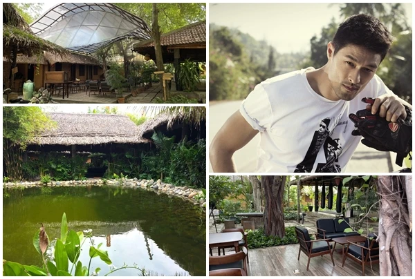 Cận cảnh nhà vườn 1.800m2 không khác resort của Johnny Trí Nguyễn