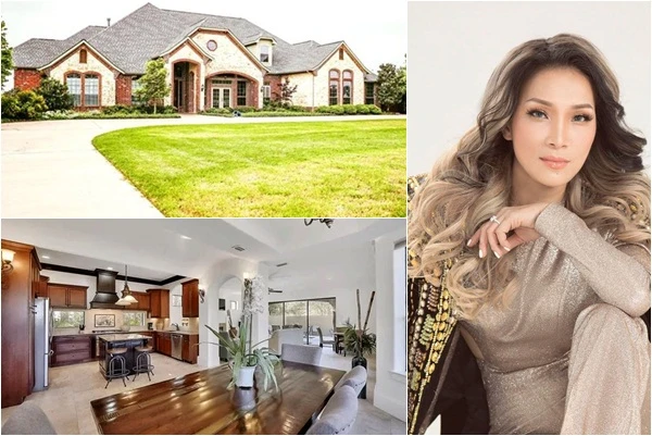 Hé lộ biệt thự của Hồng Ngọc tại Mỹ: Xa hoa như cổ tích