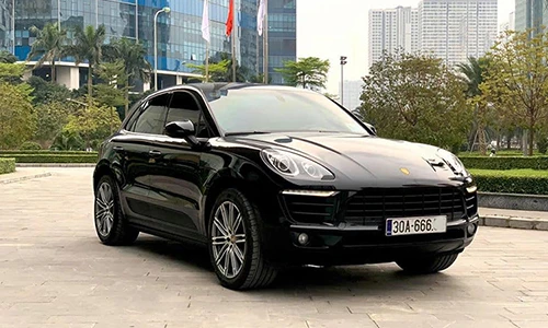 Xe sang Porsche Macan dùng 5 năm, bán hơn 2 tỷ ở Hà Nội 