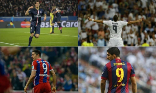 Số 9 sát thủ trong làng bóng đá thế giới
