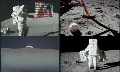 Những bức hình "của hiếm" về Mặt Trăng của NASA