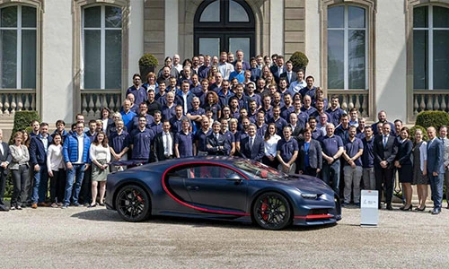 Siêu xe Bugatti Chiron thứ 100 có giá hơn 76 tỷ đồng
