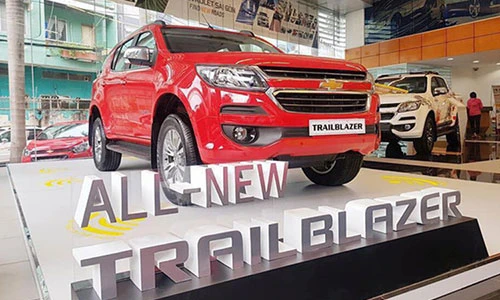 Xe Chevrolet Trailblazer giảm giá 80 triệu đã bán tại Việt Nam