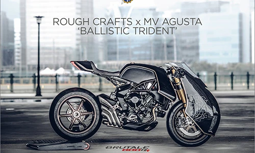 Siêu môtô độ MV Agusta Ballistic Trident độc nhất Thế giới