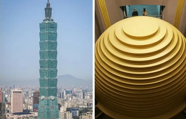 Cận cảnh tòa nhà chọc trời 101 tầng “không ngán” động đất