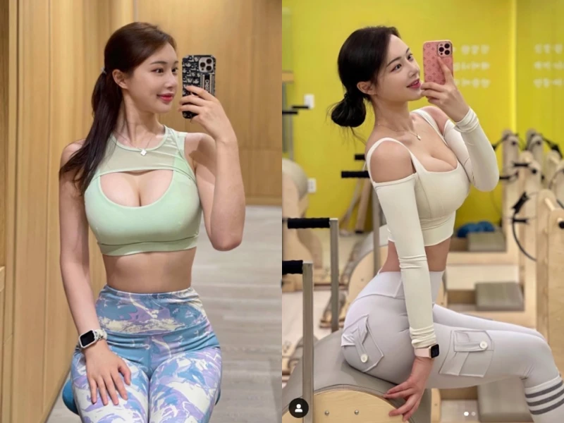 Cô giáo dạy Pilates gây mê netizen bởi vòng 2 đẹp như mơ