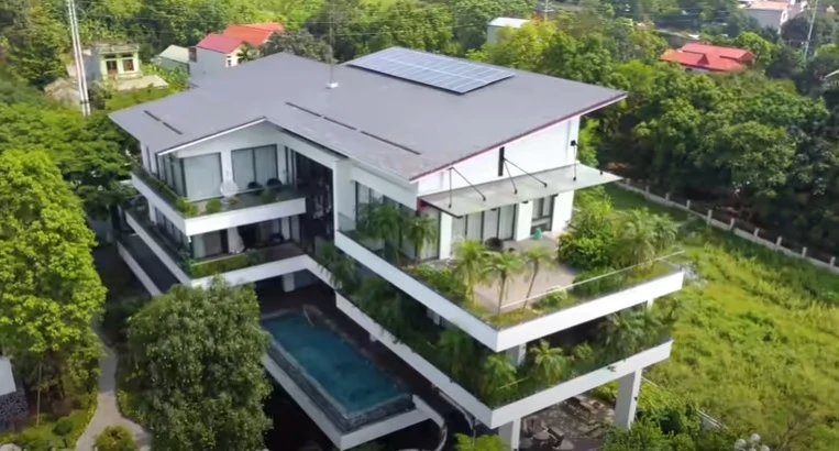 Ngắm trọn biệt thự nghỉ dưỡng 6.000m2 ở ngoại thành Hà Nội