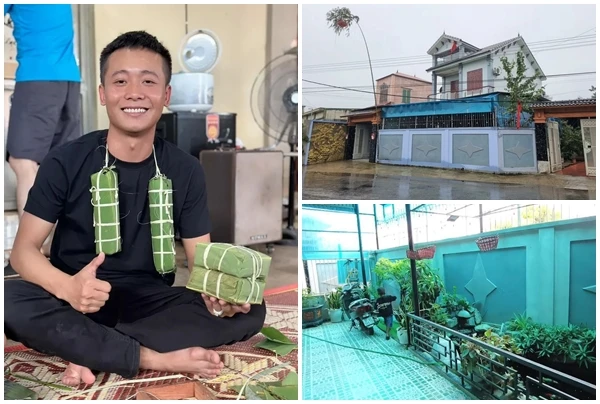 Cận cảnh ngôi nhà khang trang của Quang Linh Vlogs tại Nghệ An 