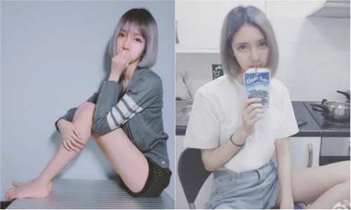 Nữ sinh trường hoàng gia siêu gầy, mặt xinh giống búp bê 